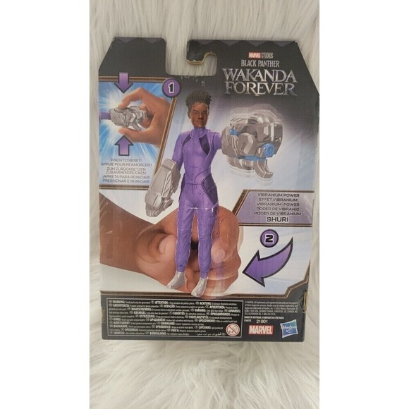 Black Panther 2 Wakanda Forever 6" Shuri Vibranium Power 221001 - Picture 3 of 4